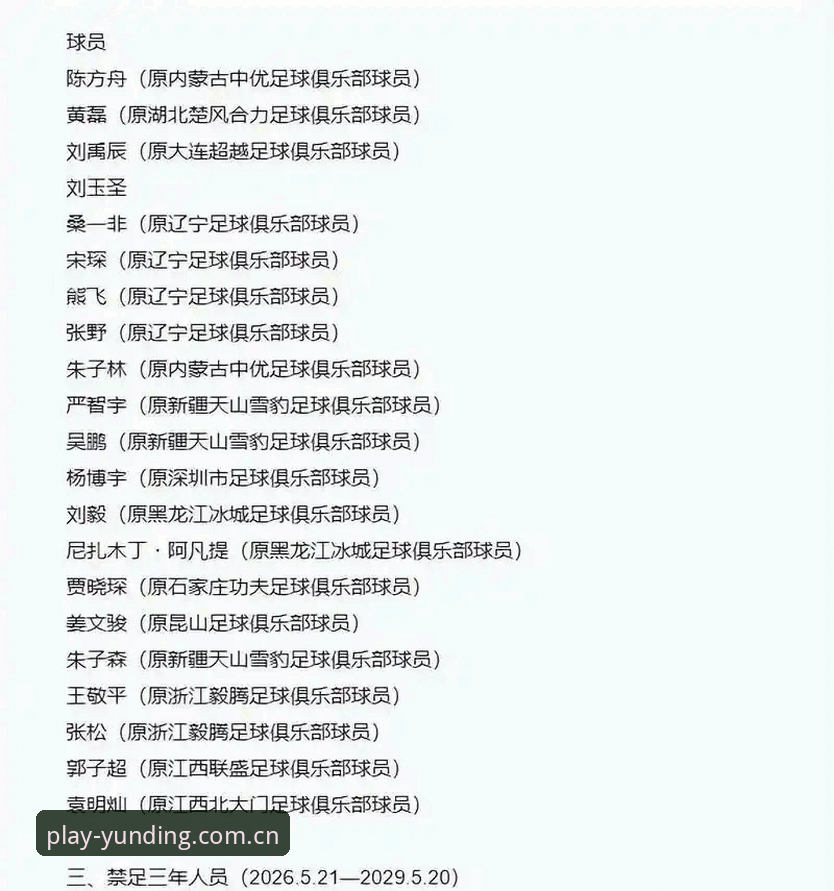 中国足坛反腐风暴深度评测：第三批禁足名单背后的行业生态与操控乱象